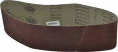 Tru-Maxx - 4" Wide x 36" OAL, 100 Grit, Aluminum Oxide Abrasive Belt - Aluminum Oxide, Fine, Coated - Makers Industrial Supply