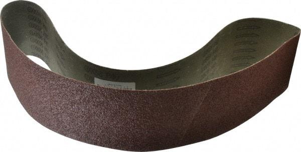 Tru-Maxx - 4" Wide x 48" OAL, 40 Grit, Aluminum Oxide Abrasive Belt - Aluminum Oxide, Coarse, Coated - Makers Industrial Supply