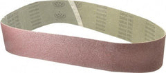 Tru-Maxx - 4" Wide x 48" OAL, 60 Grit, Aluminum Oxide Abrasive Belt - Aluminum Oxide, Medium, Coated - Makers Industrial Supply