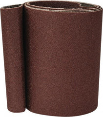 Tru-Maxx - 4" Wide x 48" OAL, 100 Grit, Aluminum Oxide Abrasive Belt - Aluminum Oxide, Fine, Coated - Makers Industrial Supply