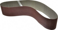 Tru-Maxx - 4" Wide x 48" OAL, 120 Grit, Aluminum Oxide Abrasive Belt - Aluminum Oxide, Fine, Coated - Makers Industrial Supply