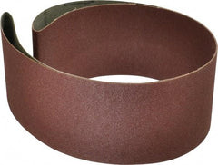 Tru-Maxx - 4" Wide x 54" OAL, 100 Grit, Aluminum Oxide Abrasive Belt - Aluminum Oxide, Fine, Coated - Makers Industrial Supply