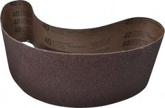 Tru-Maxx - 6" Wide x 48" OAL, 40 Grit, Aluminum Oxide Abrasive Belt - Aluminum Oxide, Coarse, Coated - Makers Industrial Supply