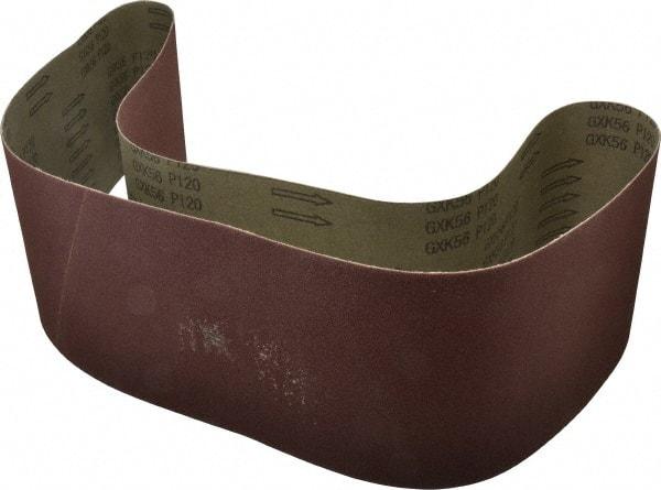 Tru-Maxx - 6" Wide x 60" OAL, 120 Grit, Aluminum Oxide Abrasive Belt - Aluminum Oxide, Fine, Coated - Makers Industrial Supply