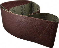 Tru-Maxx - 8" Wide x 107" OAL, 40 Grit, Aluminum Oxide Abrasive Belt - Aluminum Oxide, Coarse, Coated - Makers Industrial Supply