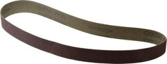 Tru-Maxx - 1" Wide x 24" OAL, 120 Grit, Aluminum Oxide Abrasive Belt - Aluminum Oxide, Fine, Coated - Makers Industrial Supply