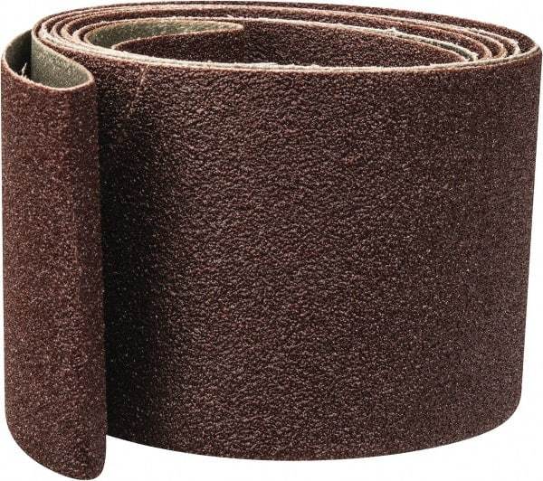 Tru-Maxx - 3" Wide x 120" OAL, 80 Grit, Aluminum Oxide Abrasive Belt - Aluminum Oxide, Medium, Coated - Makers Industrial Supply