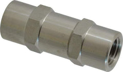 Ham-Let - 1/4" Stainless Steel Check Valve - Inline, FNPT x FNPT, 3,000 WOG - Makers Industrial Supply