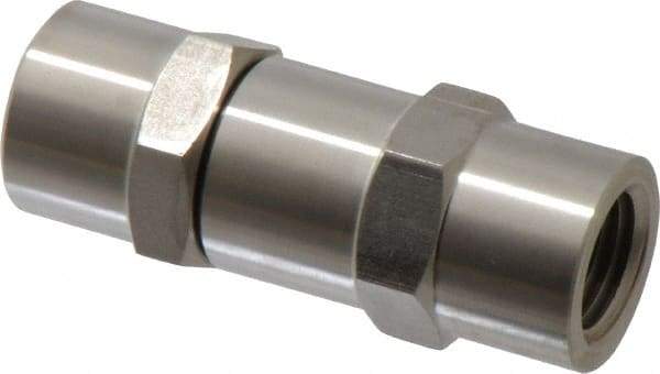 Ham-Let - 1/4" Stainless Steel Check Valve - Inline, FNPT x FNPT, 3,000 WOG - Makers Industrial Supply