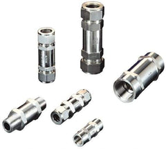 Ham-Let - 1/2" Stainless Steel Check Valve - Inline, MNPT x MNPT, 3,000 WOG - Makers Industrial Supply