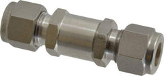 Ham-Let - 3/8" Stainless Steel Check Valve - Inline, Comp x Comp, 3,000 WOG - Makers Industrial Supply