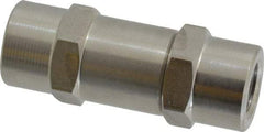 Ham-Let - 1/8" Stainless Steel Check Valve - Inline, FNPT x FNPT, 3,000 WOG - Makers Industrial Supply