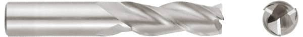 Niagara Cutter - 7/16", 3 Flute, Single End, Solid Carbide, 0.0150 - 0.0200" Corner Radius End Mill - 2-1/2" OAL, 35° Helix, Right Hand Flute, 9/16" LOC, Right Hand Cut - Makers Industrial Supply