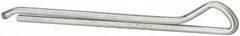 Made in USA - 3/32" Diam x 1-1/4" Long Hammerlock Cotter Pin - Grade 2, Zinc-Plated, Steel - Makers Industrial Supply