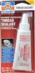 Permatex - 50 mL Tube, White, Paste High Strength Threadlocker - Series 567 - Makers Industrial Supply