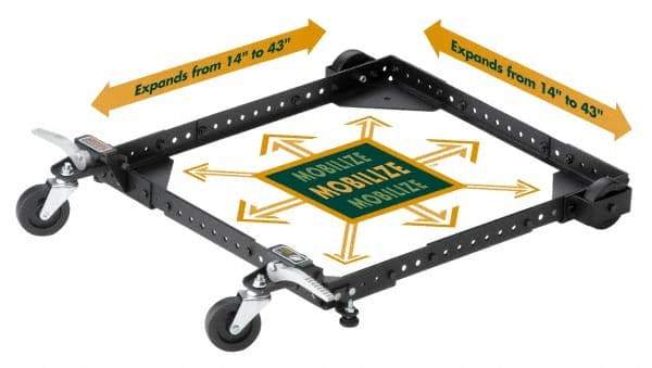 HTC - Universal Machine Bases & Accessories Product Type: Mobile Machine Base Maximum Length (Inch): 43 - Makers Industrial Supply