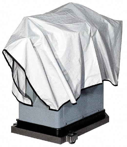 HTC - 56" Long x 36" Wide Tarp & Dust Cover - Gray - Makers Industrial Supply