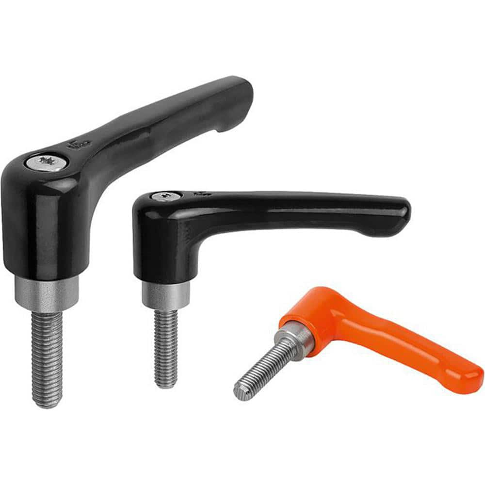 Clamp Handle Grips; For Use With: Utensils; Small Tools; Gauges; Grip Length: 3.6000; Material: Die Cast Zinc; Length (Decimal Inch): 3.6000; Material: Die Cast Zinc