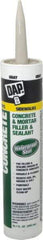 DAP - 10.1 oz Cartridge Gray Acrylic & Latex Filler/Repair Caulk - -30 to 150°F Operating Temp, 30 min Tack Free Dry Time, 24 hr Full Cure Time - Makers Industrial Supply