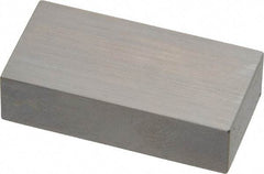 Mitutoyo - 0.7" Rectangular Steel Gage Block - Accuracy Grade 0, Includes Certificate of Inspection - Makers Industrial Supply