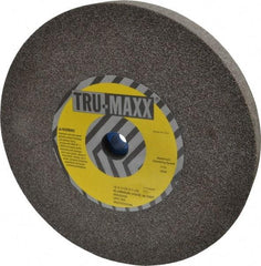 Tru-Maxx - 46 Grit Aluminum Oxide Bench & Pedestal Grinding Wheel - 12" Diam x 1-1/4" Hole x 1-1/2" Thick, 2705 Max RPM, P Hardness, Coarse Grade , Vitrified Bond - Makers Industrial Supply