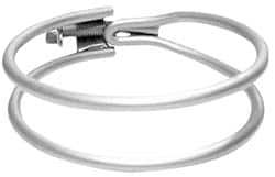 Made in USA - 1-5/8" Wide, Steel Wire Clamp for Tube & Hose - Makers Industrial Supply