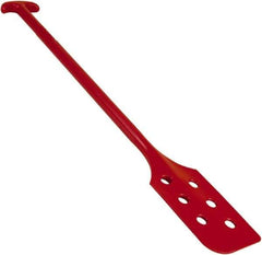 Remco - Red Polypropylene Mixing Paddle with Holes - 40" Overall Length - Makers Industrial Supply