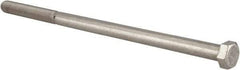 Value Collection - 1/2-13 UNC, 10" Length Under Head Hex Head Cap Screw - Partially Threaded, Grade 18-8 Stainless Steel, Uncoated, 3/4" Hex - Makers Industrial Supply