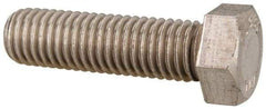 Value Collection - 9/16-12 UNC, 2" Length Under Head Hex Head Cap Screw - Grade 18-8 Stainless Steel, Uncoated, 13/16" Hex - Makers Industrial Supply