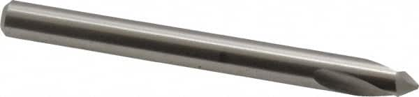 Guhring - 1/4" Body Diam, 90°, 70mm OAL, High Speed Steel Spotting Drill - Makers Industrial Supply