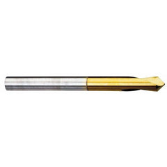 Guhring - 12mm Body Diam, 120°, 102mm OAL, High Speed Steel Spotting Drill - Makers Industrial Supply