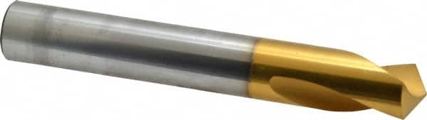 Guhring - 3/4" Body Diam, 120°, 131mm OAL, High Speed Steel Spotting Drill - Makers Industrial Supply