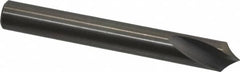 Guhring - 1/2" Body Diam, 90°, 102mm OAL, Solid Carbide Spotting Drill - Makers Industrial Supply