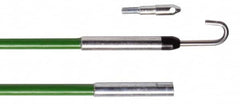 Greenlee - 144" Long Retrieving Tool - 200 Lb Max Pull, 72" Collapsed Length, Fiberglass - Makers Industrial Supply