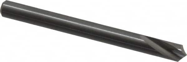 Guhring - 1/4" Body Diam, 120°, 70mm OAL, Solid Carbide Spotting Drill - Makers Industrial Supply