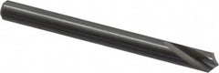 Guhring - 1/4" Body Diam, 120°, 70mm OAL, Solid Carbide Spotting Drill - Makers Industrial Supply