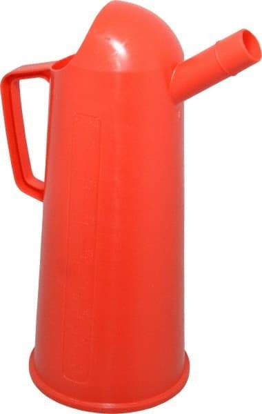 Bel-Art - 2 L Pitcher - Polypropylene, Red, 12" High x 5-1/8" Diam - Makers Industrial Supply