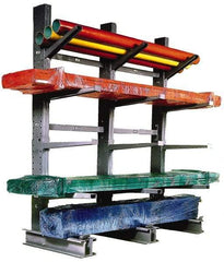 Made in USA - 12 Inches Long, Series 2K Straight Arm - Without Lip, 2,000 Lb. Load Limit - Makers Industrial Supply