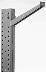 Made in USA - 18 Inches Long, Series 2K Incline Arm - Without Lip, 1,500 Lb. Load Limit - Makers Industrial Supply