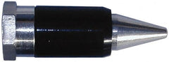 Coilhose Pneumatics - Blow Gun Safety High Flow Nozzle - 1/2-27 UNS, 2" Long, Aluminum - Makers Industrial Supply