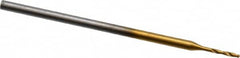 Guhring - 0.0165", 118° Point, Cobalt Micro Drill Bit - Makers Industrial Supply