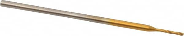 Guhring - 0.0185", 118° Point, Cobalt Micro Drill Bit - Makers Industrial Supply