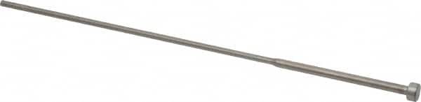 Gibraltar - 3/32" Pin Diam, 1/4" Head Diam x 1/8" Head Height, 6" OAL, Shoulder Ejector Pin - Steel - Makers Industrial Supply