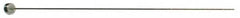 Gibraltar - 7/16" Pin Diam, 11/16" Head Diam x 1/4" Head Height, 25" OAL, Straight Ejector Pin - Steel, 24-3/4" Pin Length - Makers Industrial Supply