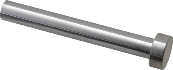 Gibraltar - 3/8" Pin Diam, 5/8" Head Diam x 1/4" Head Height, 3" OAL, Hard Core Pin - Steel, 2-3/4" Pin Length - Makers Industrial Supply