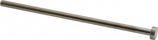 Gibraltar - 4mm Pin Diam, 8mm Head Diam x 3mm Head Height, 100mm OAL, Straight Ejector Pin - Steel, 97mm Pin Length - Makers Industrial Supply