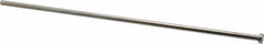 Gibraltar - 8mm Pin Diam, 14mm Head Diam x 5mm Head Height, 400mm OAL, Straight Ejector Pin - Steel, 395mm Pin Length - Makers Industrial Supply