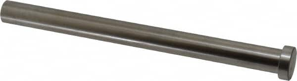 Gibraltar - 16mm Pin Diam, 22mm Head Diam x 7mm Head Height, 200mm OAL, Straight Ejector Pin - Steel, 193mm Pin Length - Makers Industrial Supply