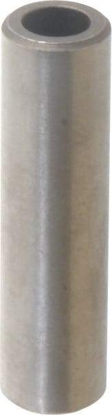 Made in USA - 0.385" ID x 0.6252" OD, Die & Mold Tubular Dowel - 2-3/8" OAL, Carbon Steel - Makers Industrial Supply