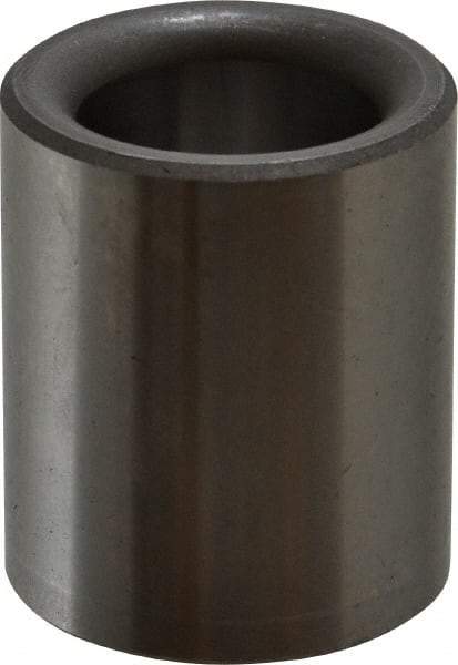 Made in USA - 1-3/8" OAL, 3/4" ID, 1-1/8" Body Diam, Heat Treated Steel, Die & Mold Straight Bushing - Self Lubricating - Makers Industrial Supply